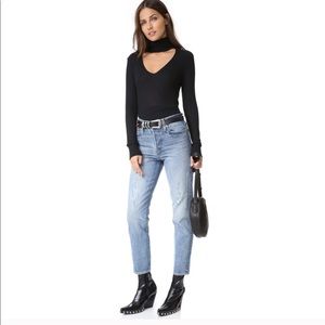 LNA Cutout Turtleneck Sweater